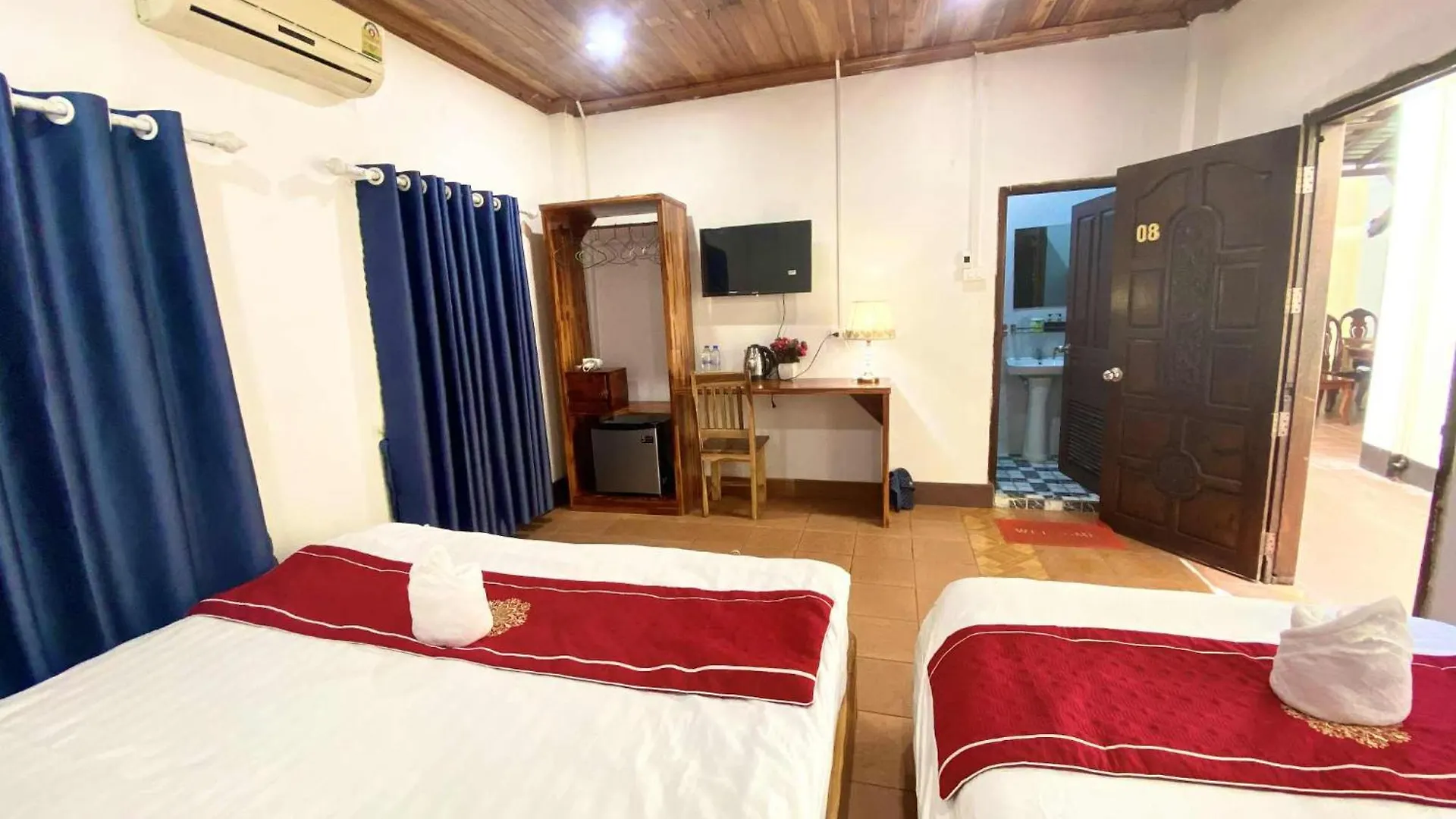 Luangprabang That Luang Boutique House Лаос