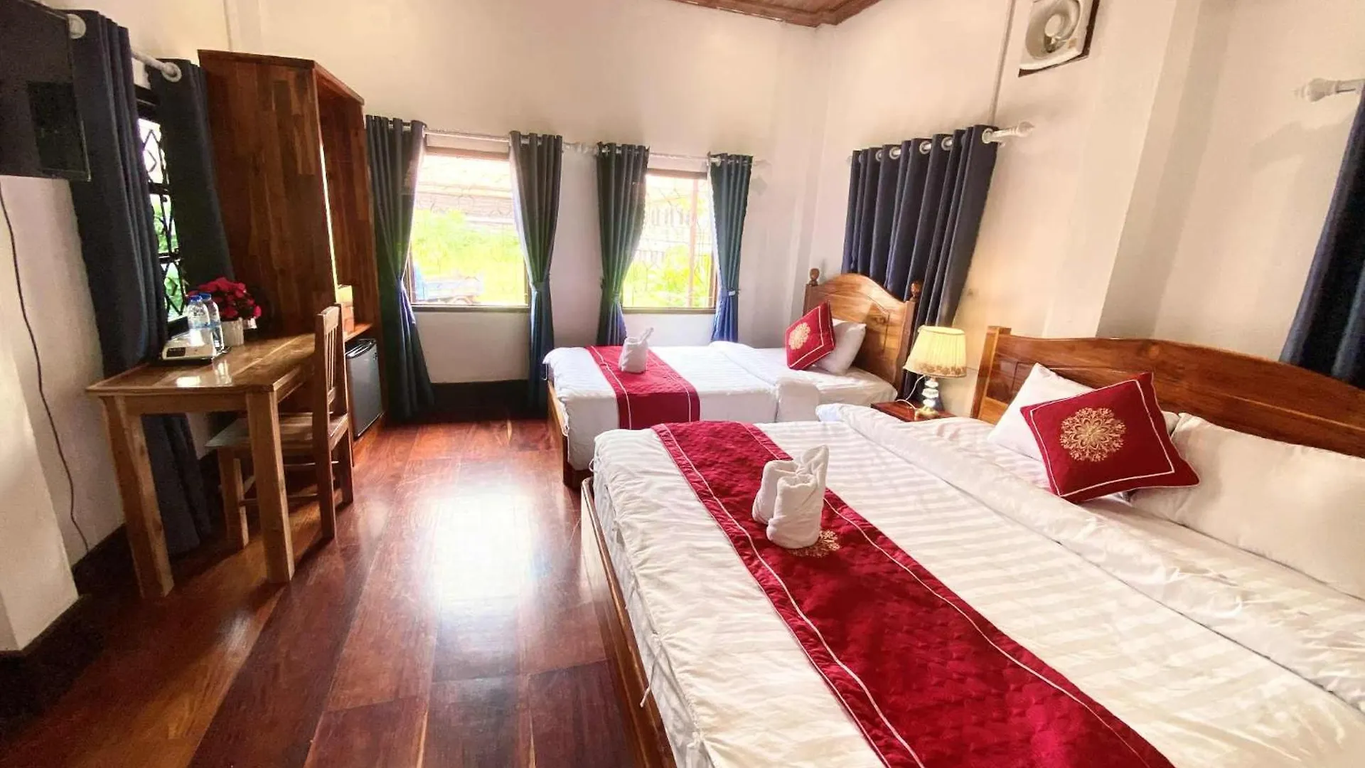 Luangprabang That Luang Boutique House Laosz